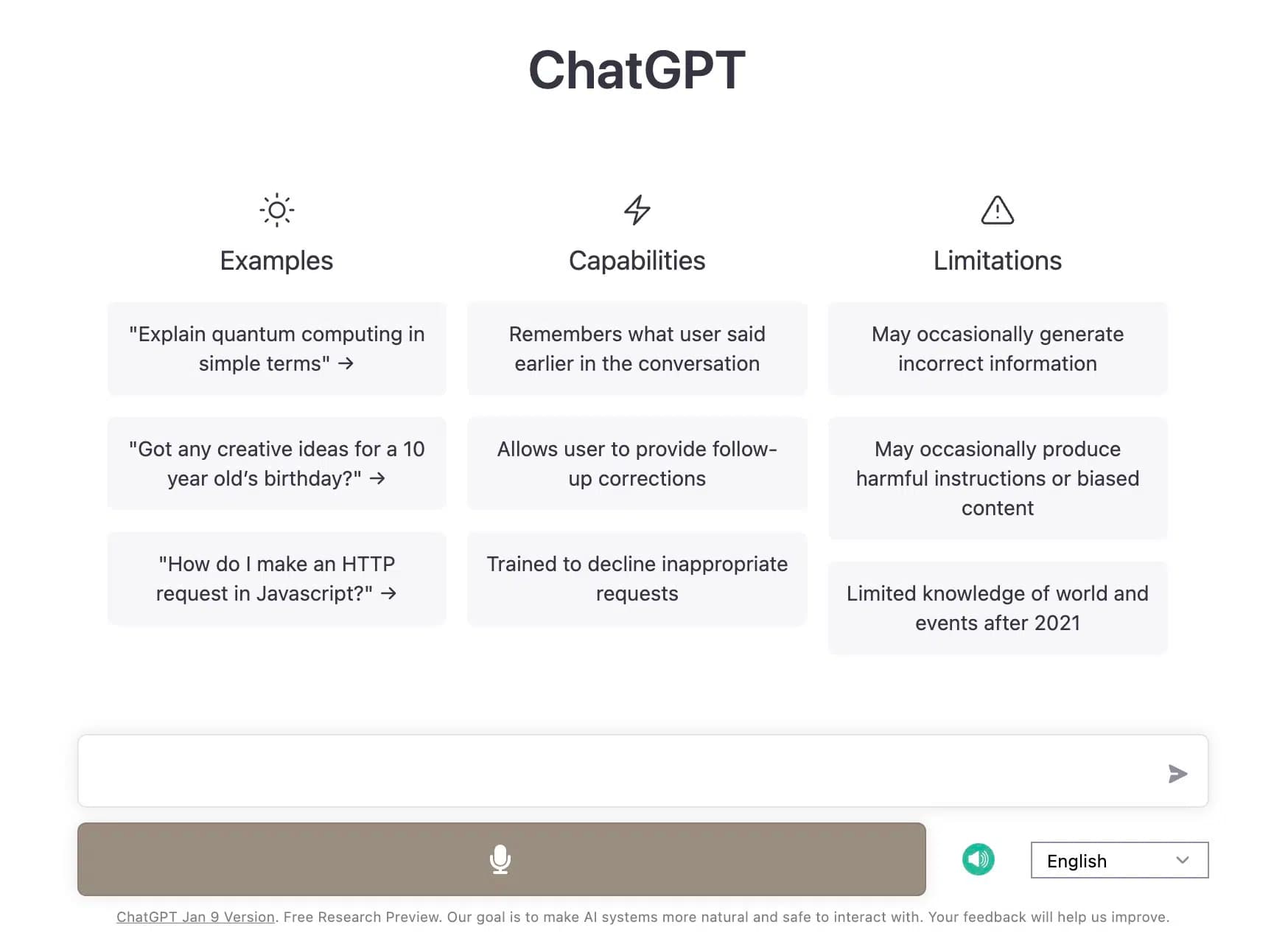 Voice Control for ChatGPT Browser-Erweiterung
