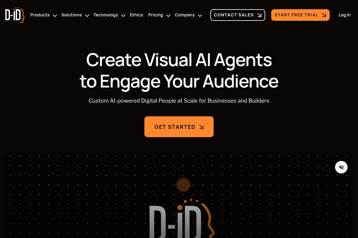 D-ID AI avatar generator
