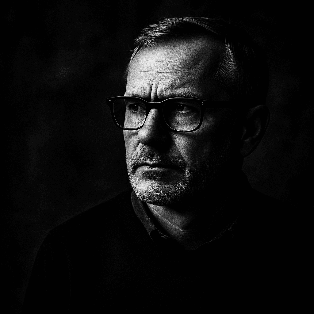 Black and White Portrait with ChatGPT