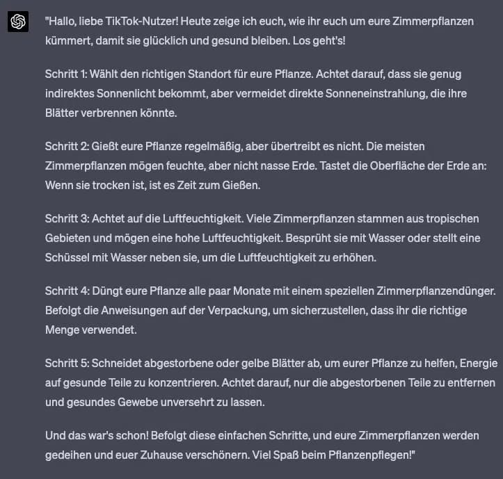 ChatGPT TikTok voiceovers