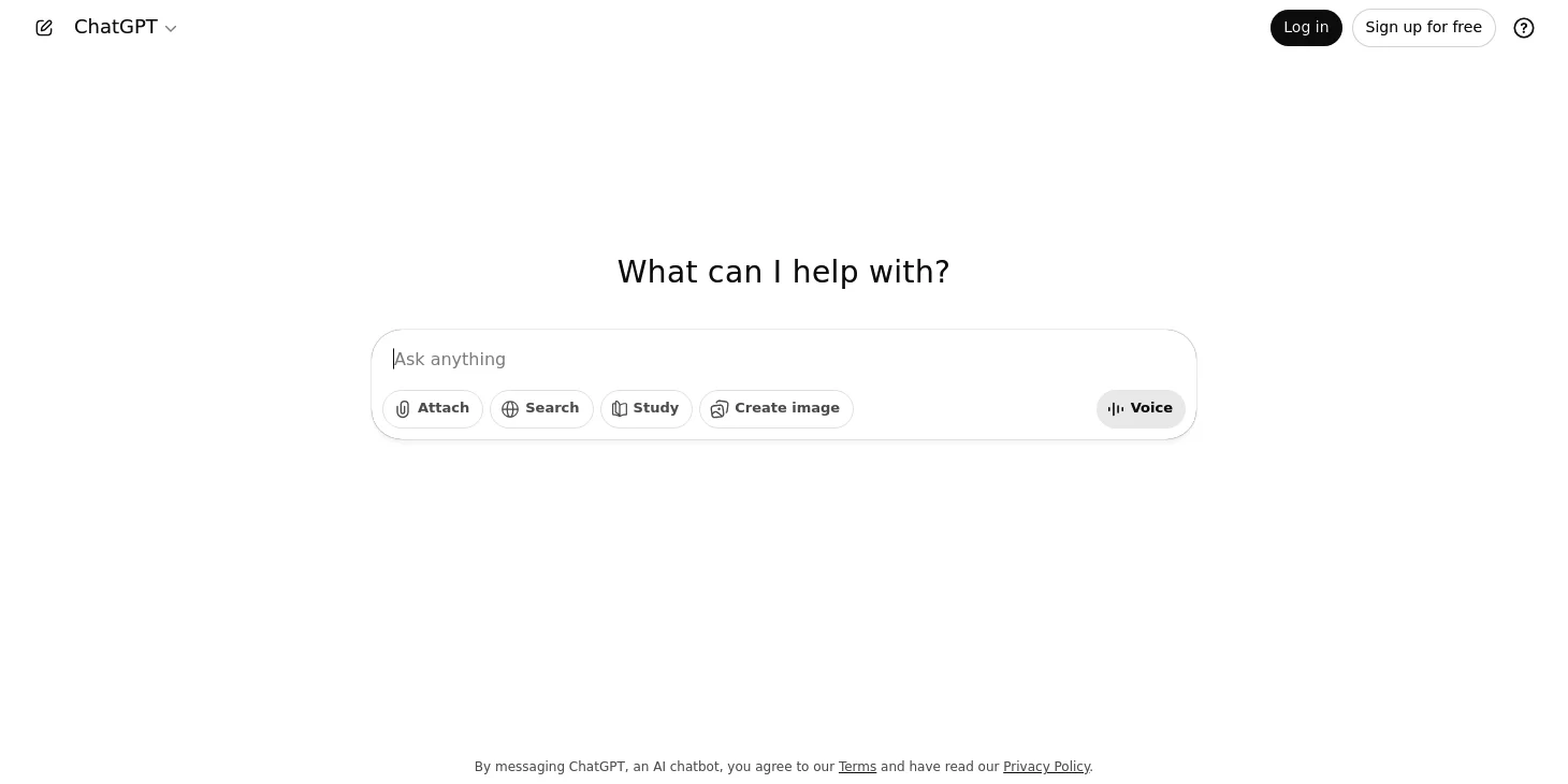 OpenAI ChatGPT Interface mit GPT-5.2