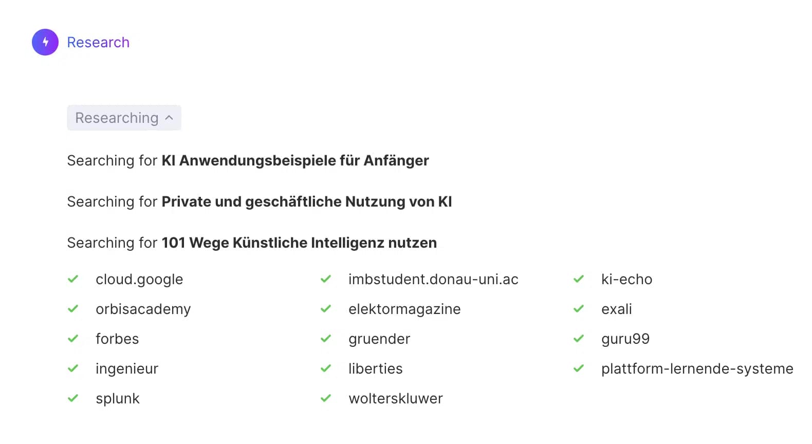 You.com Internet-Recherche