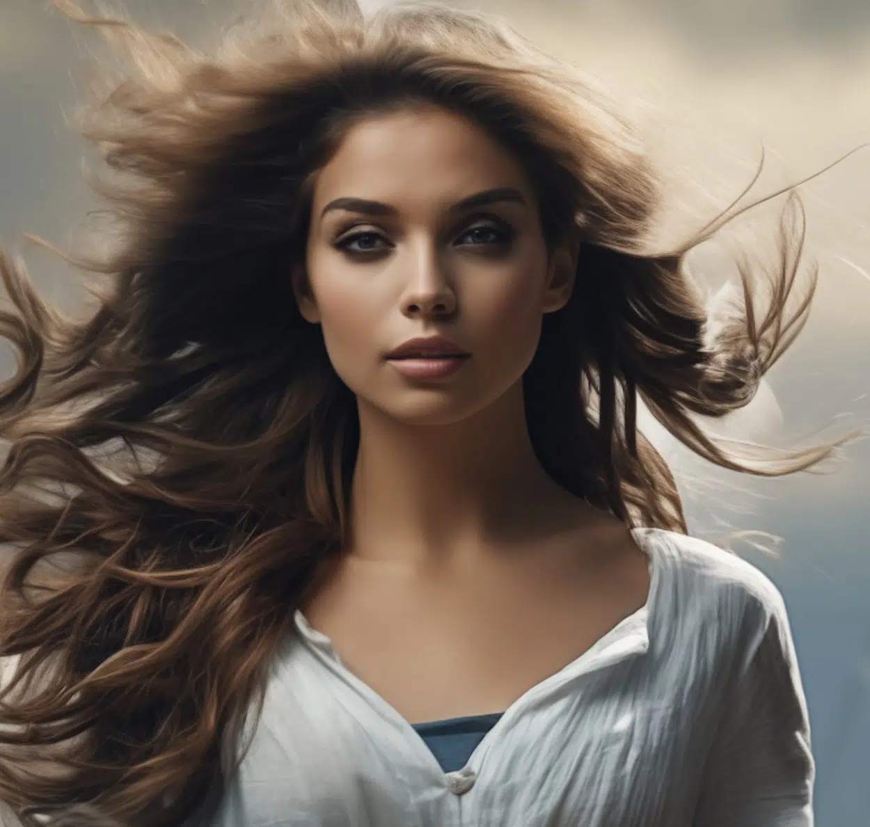 KI-Bilder an zu glatter oder zu perfekter Haut erkennen