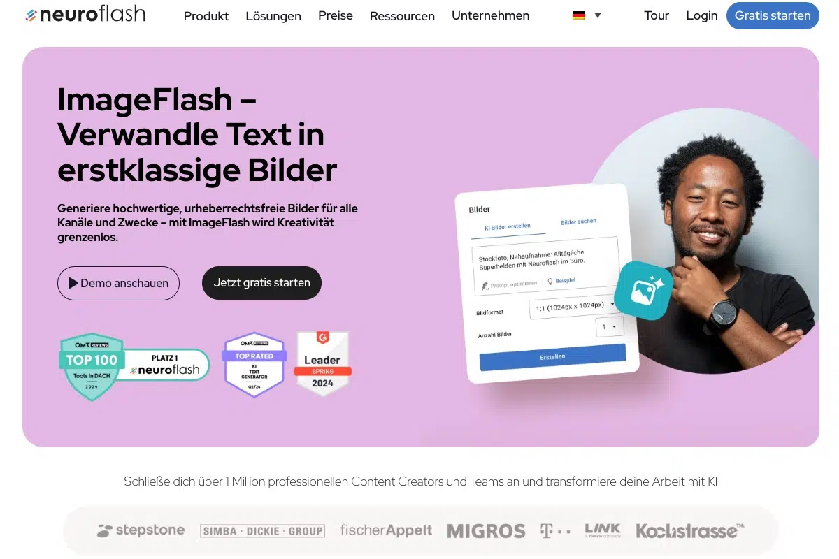 Neuroflash KI-Bild-Generator