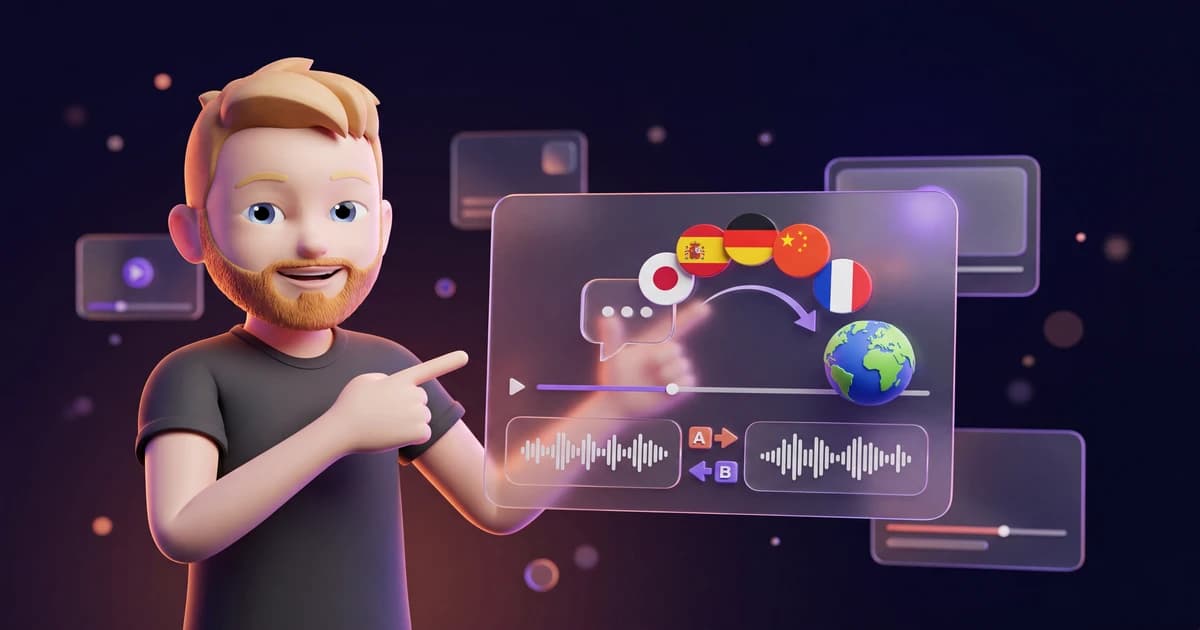 KI-Dubbing: Videos automatisch übersetzen (Anleitung 2026)