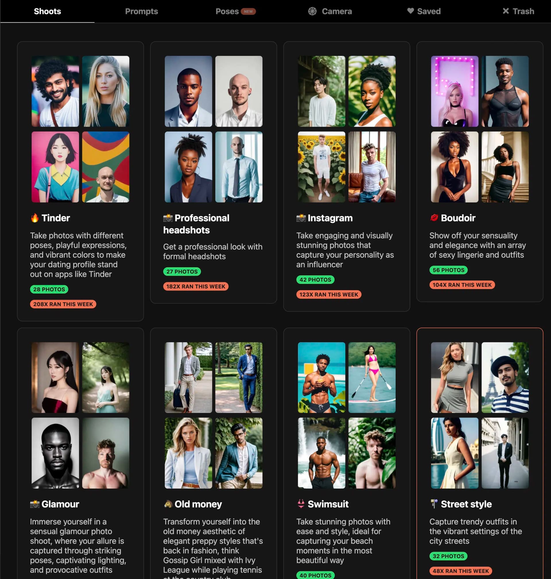 Photo AI Shoots