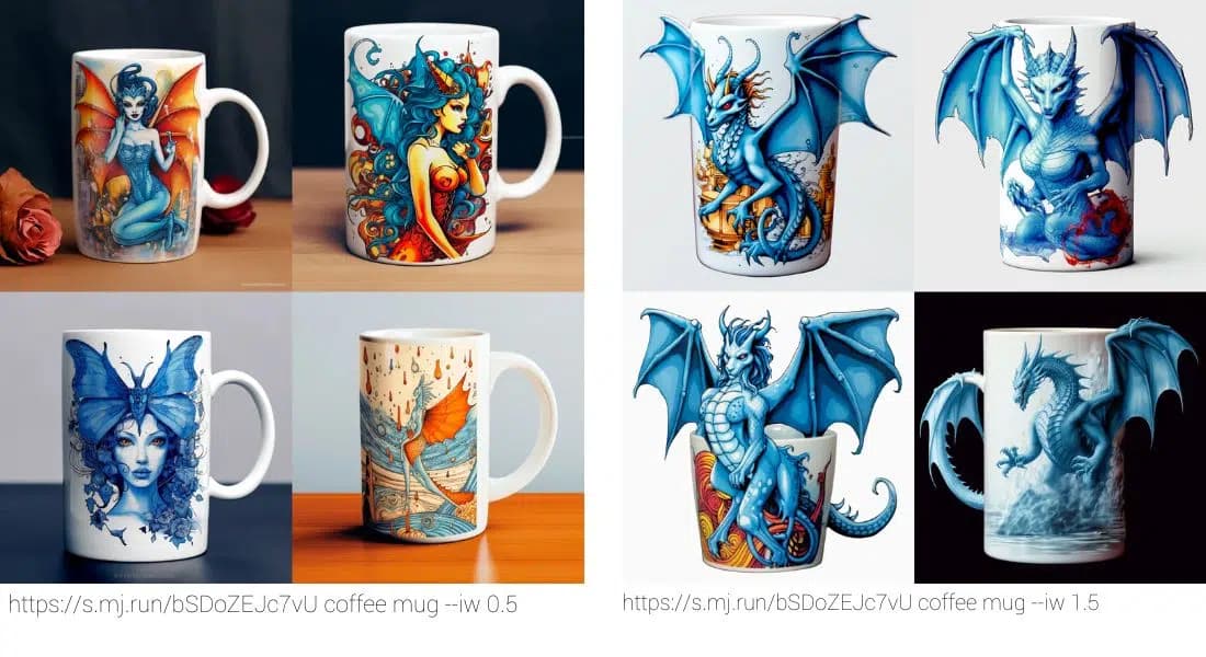 Image weight parameter example 2