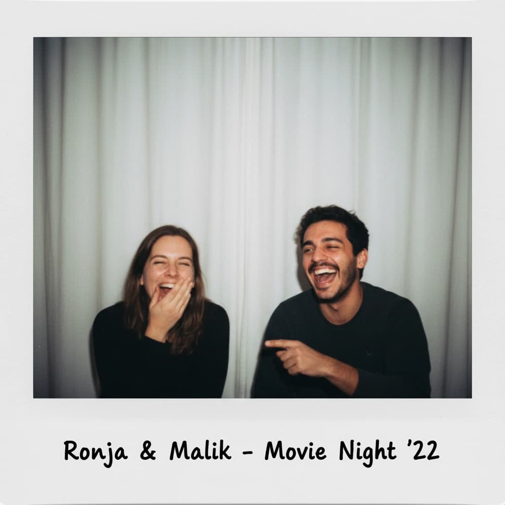 Polaroid-Ästhetik mit Nano Banana