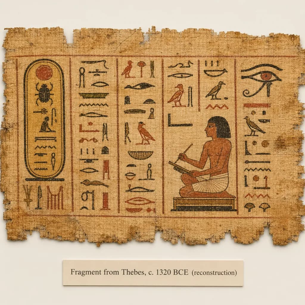 Egyptian Papyrus Reconstruction