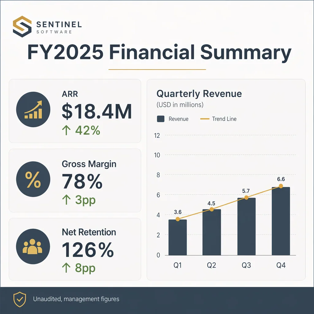 Financial Summary Slide