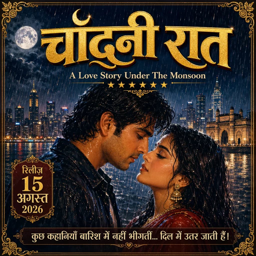 Bollywood Poster in Devanagari
