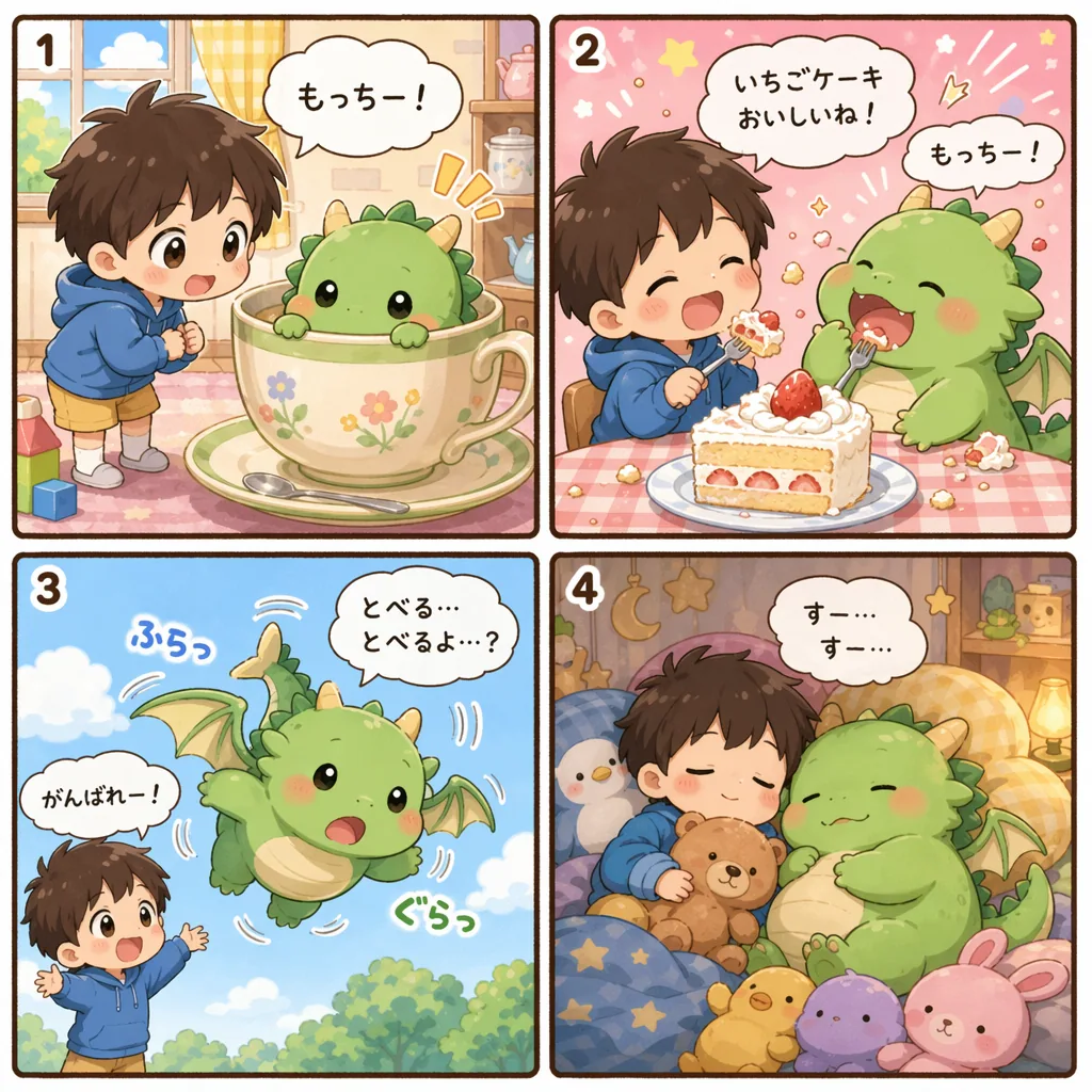 Kodomo Manga: Friendly Dragon