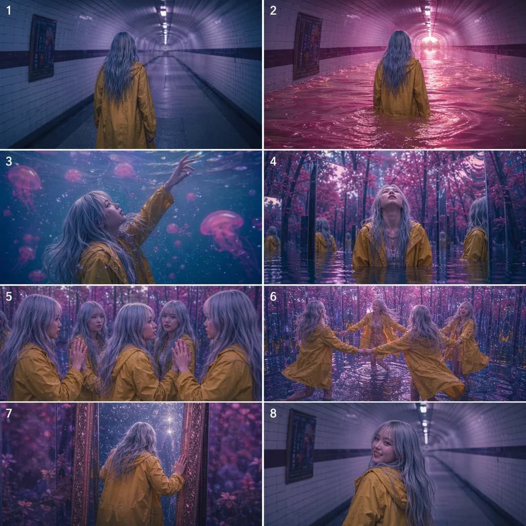 Music Video Concept Storyboard