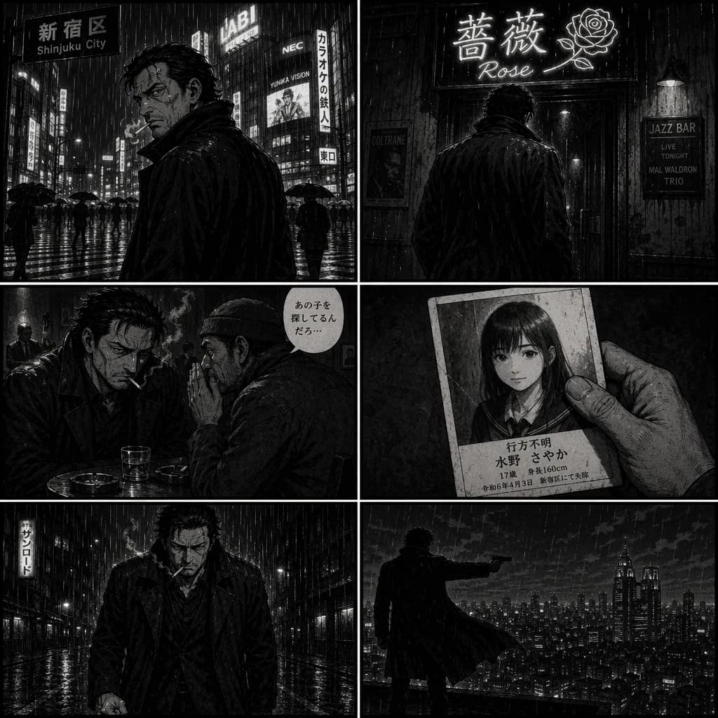 Seinen Manga: Noir Detective