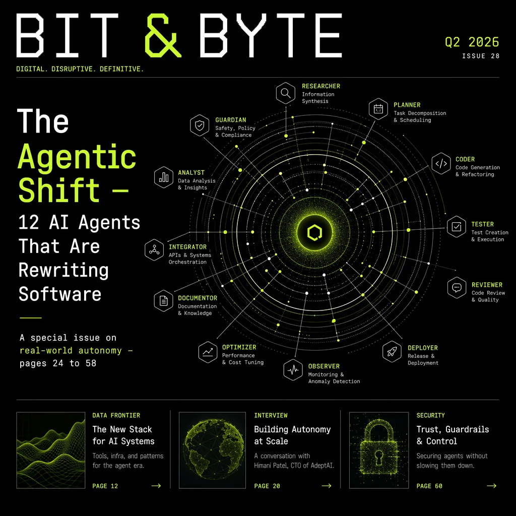 Tech Magazine Cover