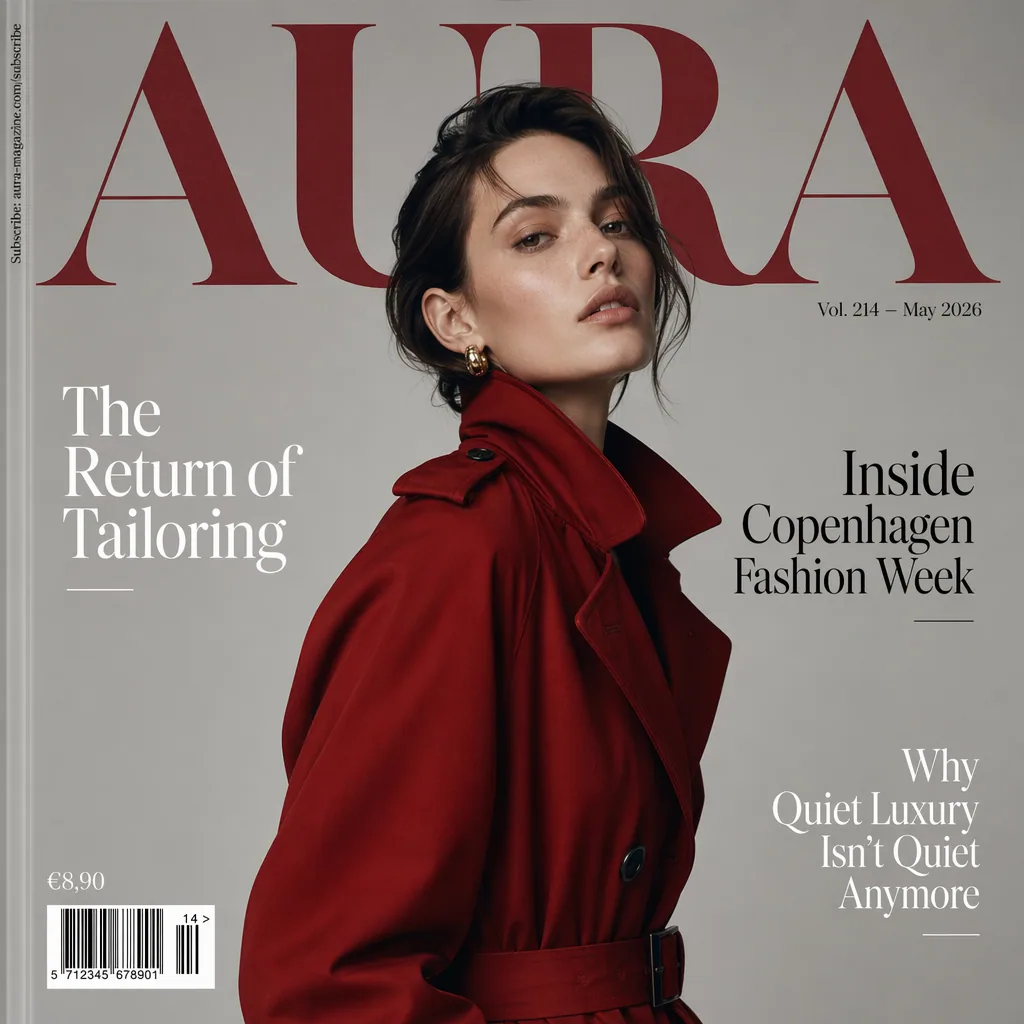 Vogue-Style Magazine Cover