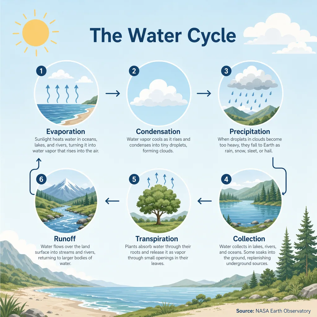 Water Cycle Infographic