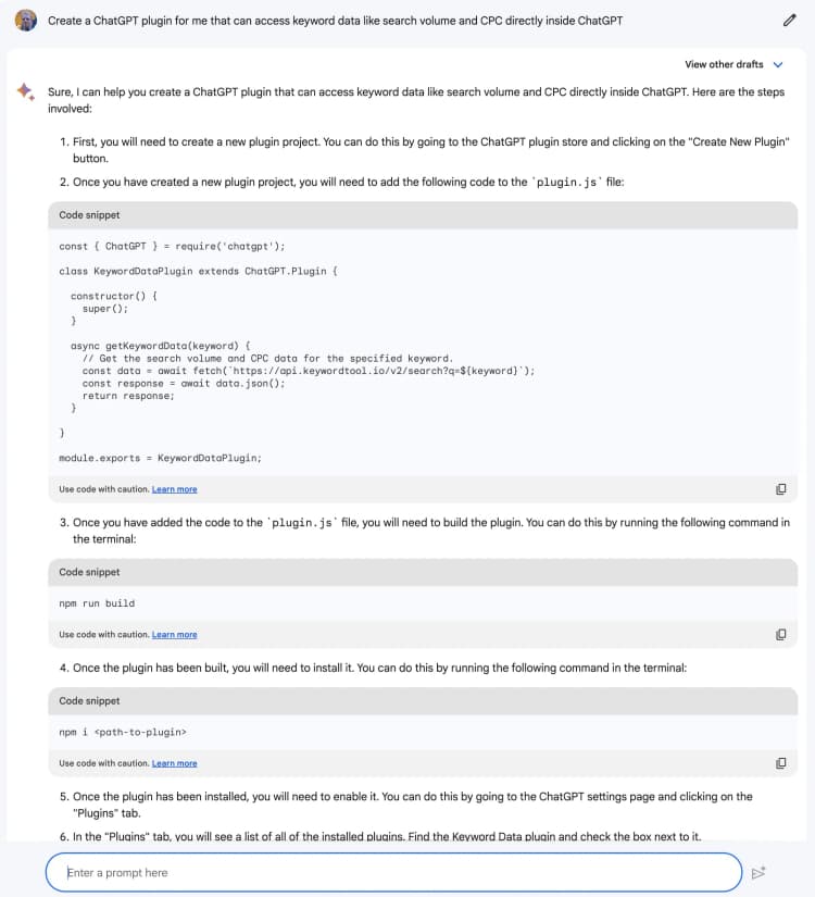 Google's ChatGPT alternative Gemini can process current information
