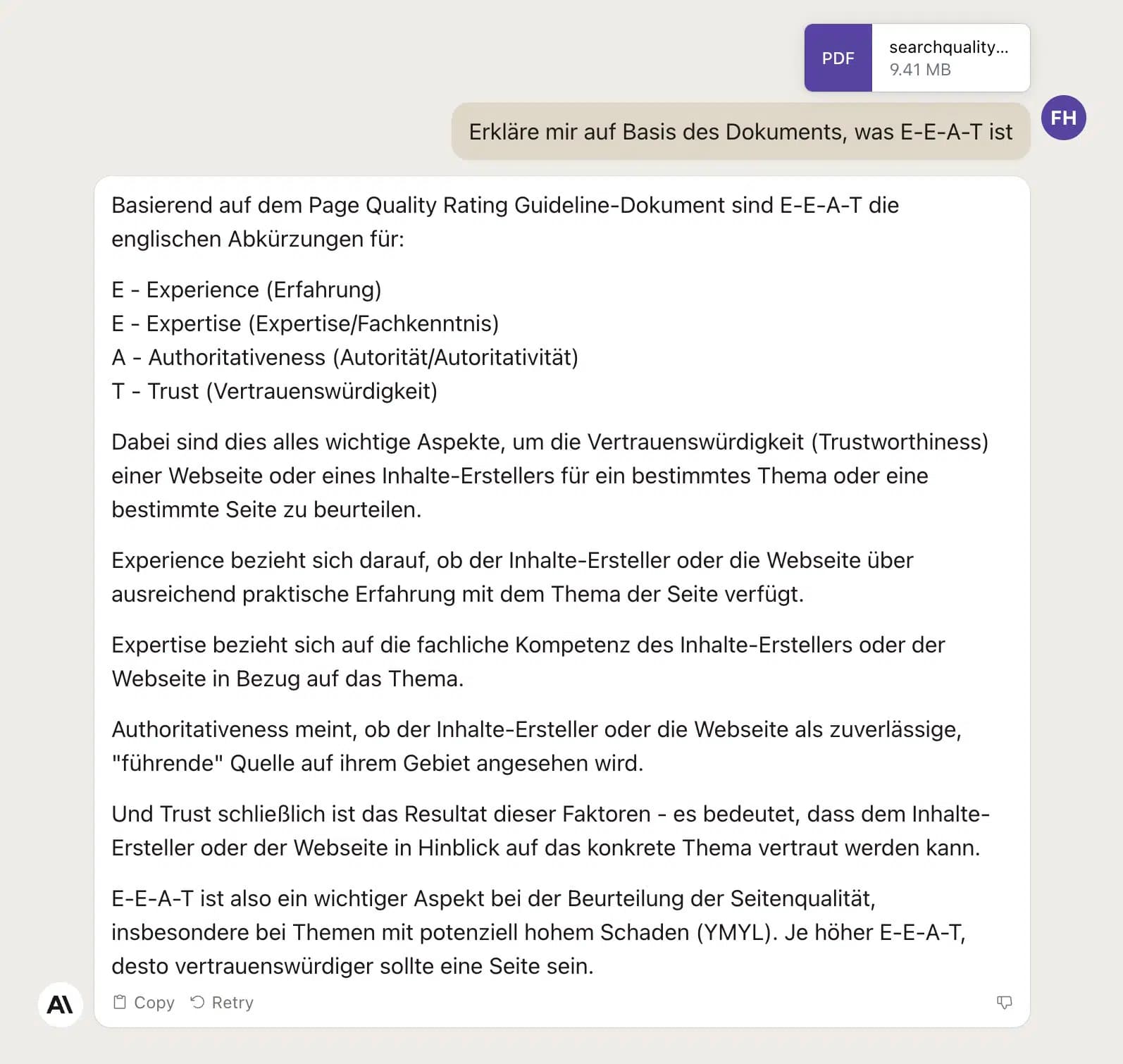 Claude AI chatbot by Anthropic