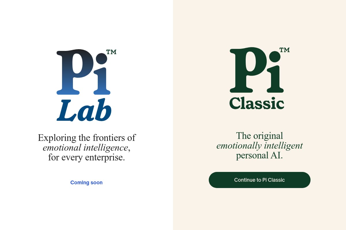 Pi AI personal assistant chatbot