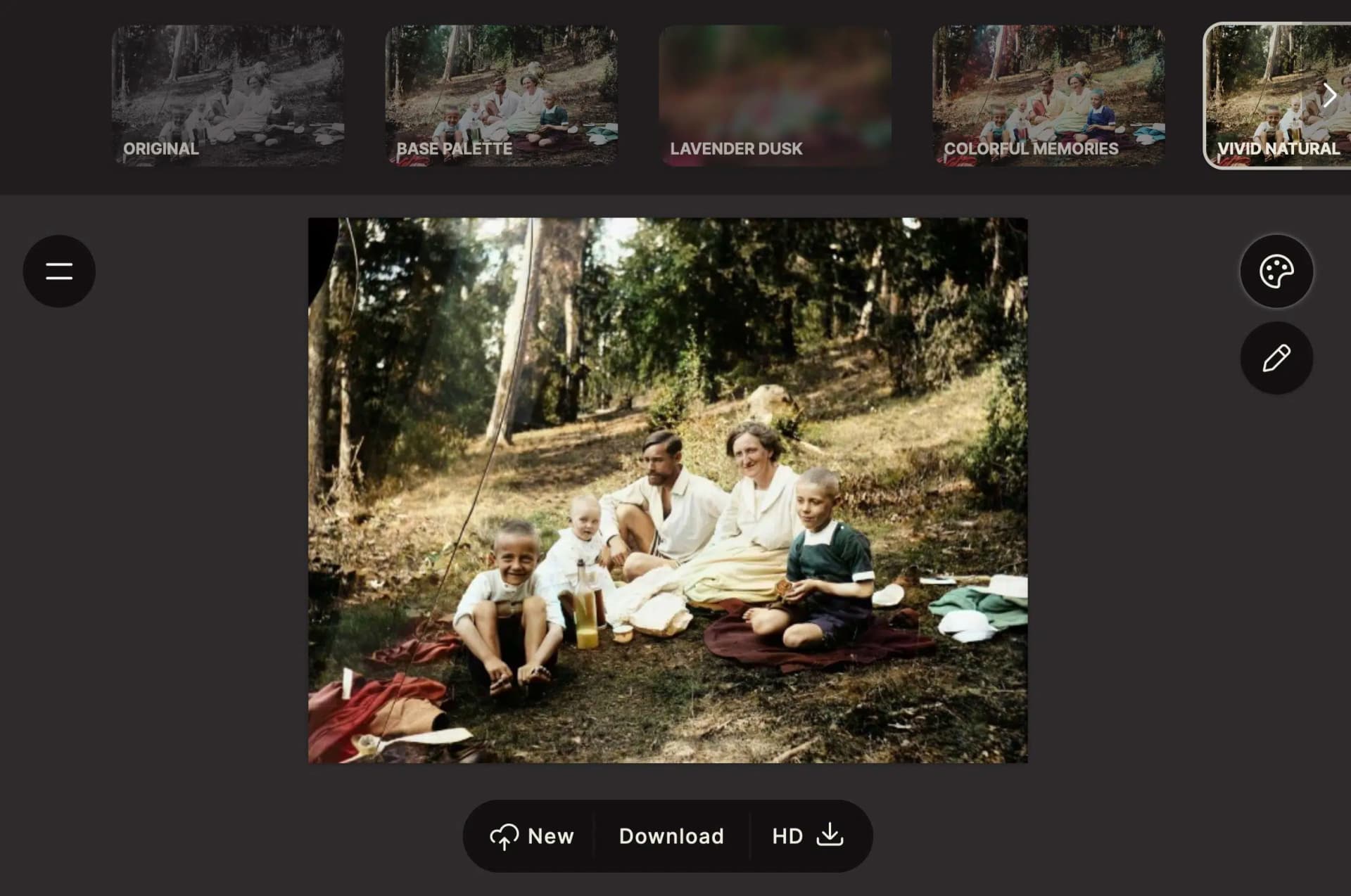 Palette.fm AI-generated color photo