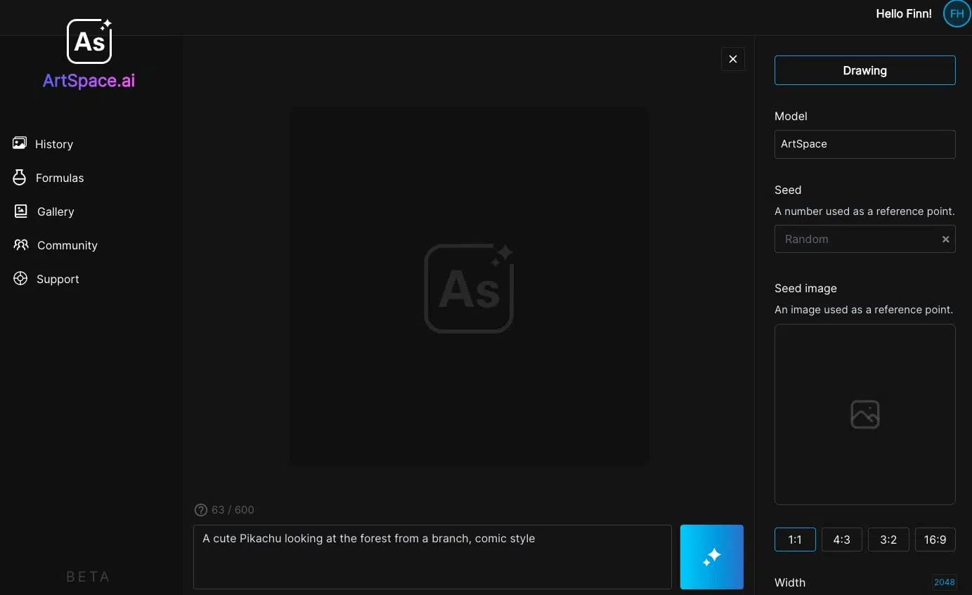 ArtSpace.ai Usability
