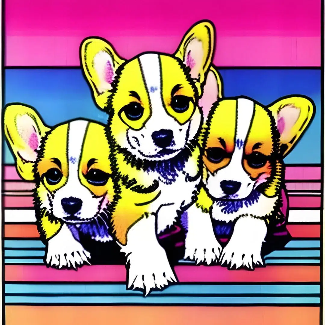 Canva Corgie
