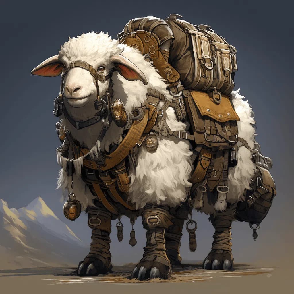 AI-generated fantasy illustration