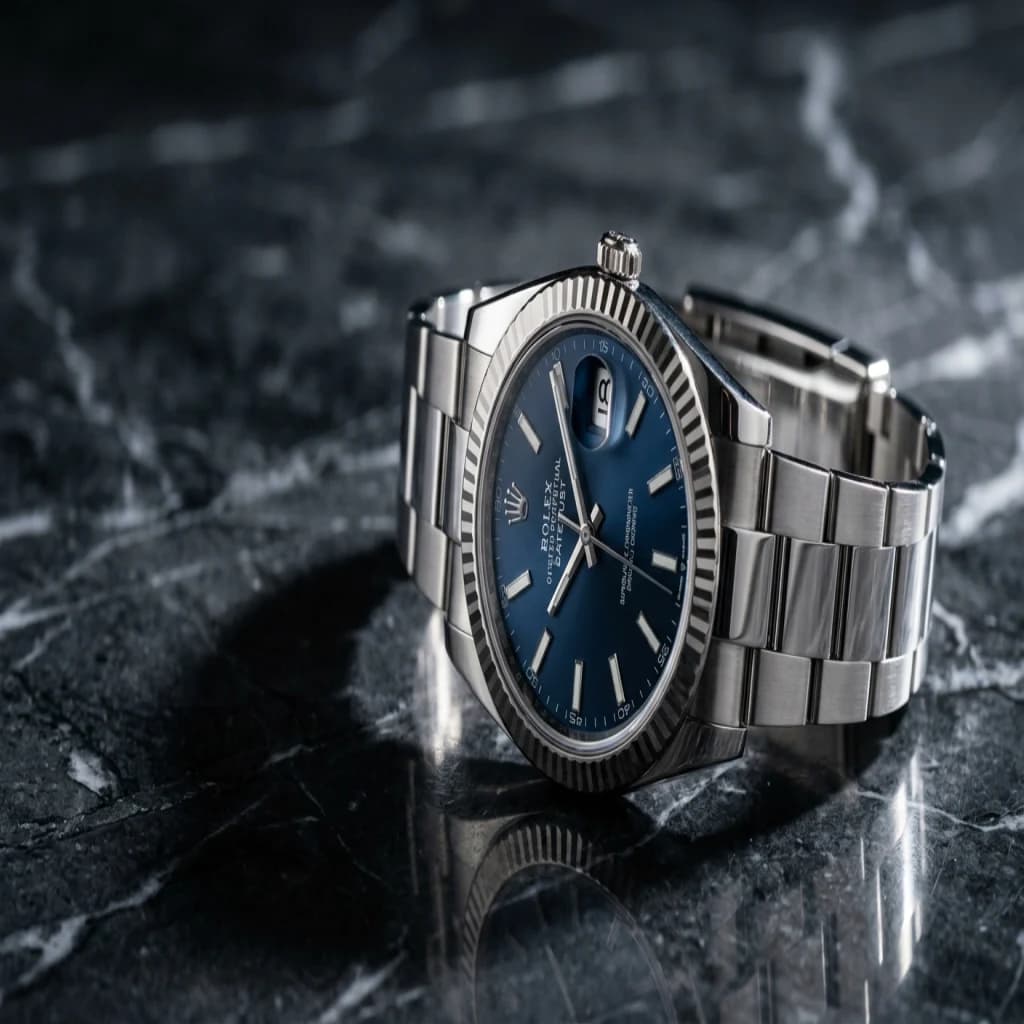 Nano Banana 2 luxury watch product photo