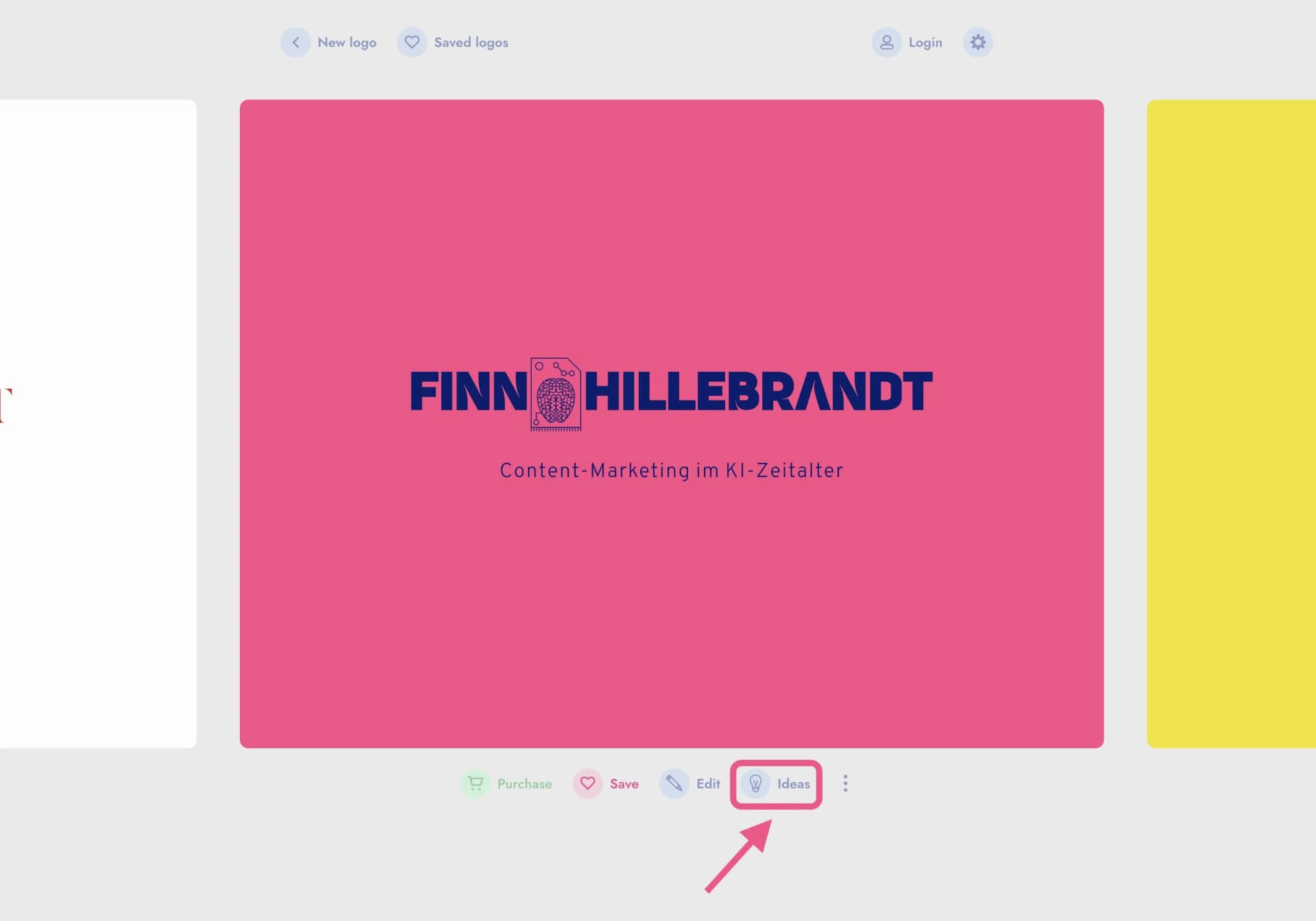 Brandmark selection