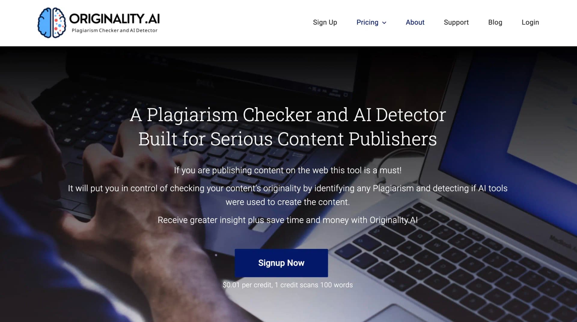 Originality.ai - Plagiarism Checker and AI Detector