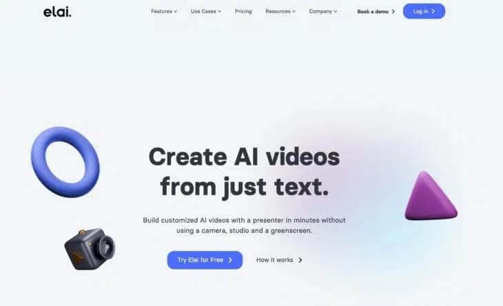 elai.io AI video platform