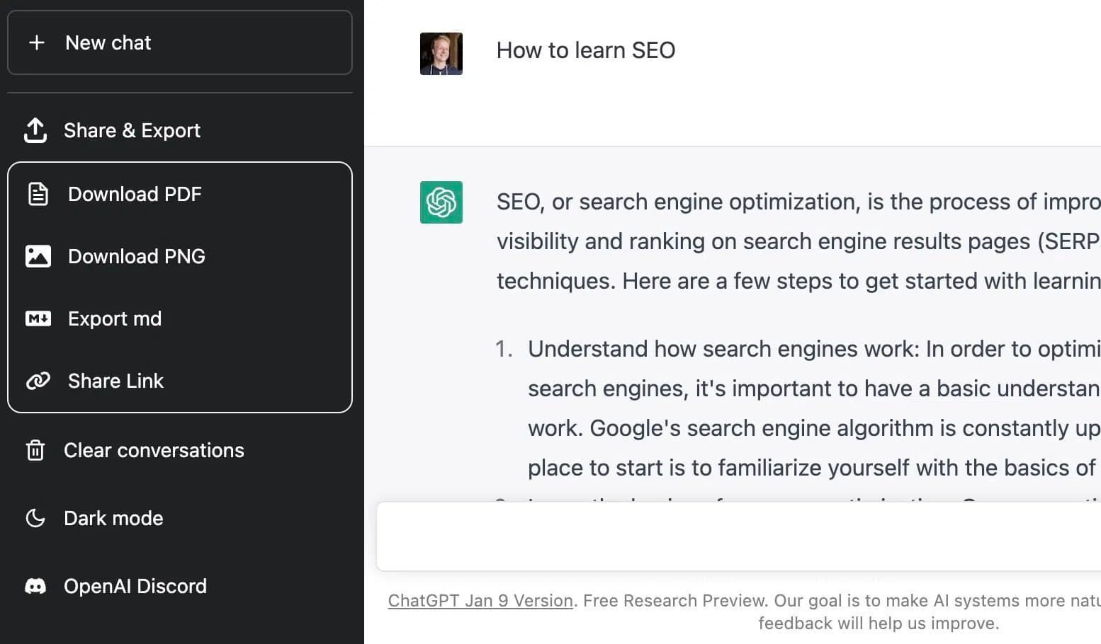 ChatGPT Prompt Genius browser extension