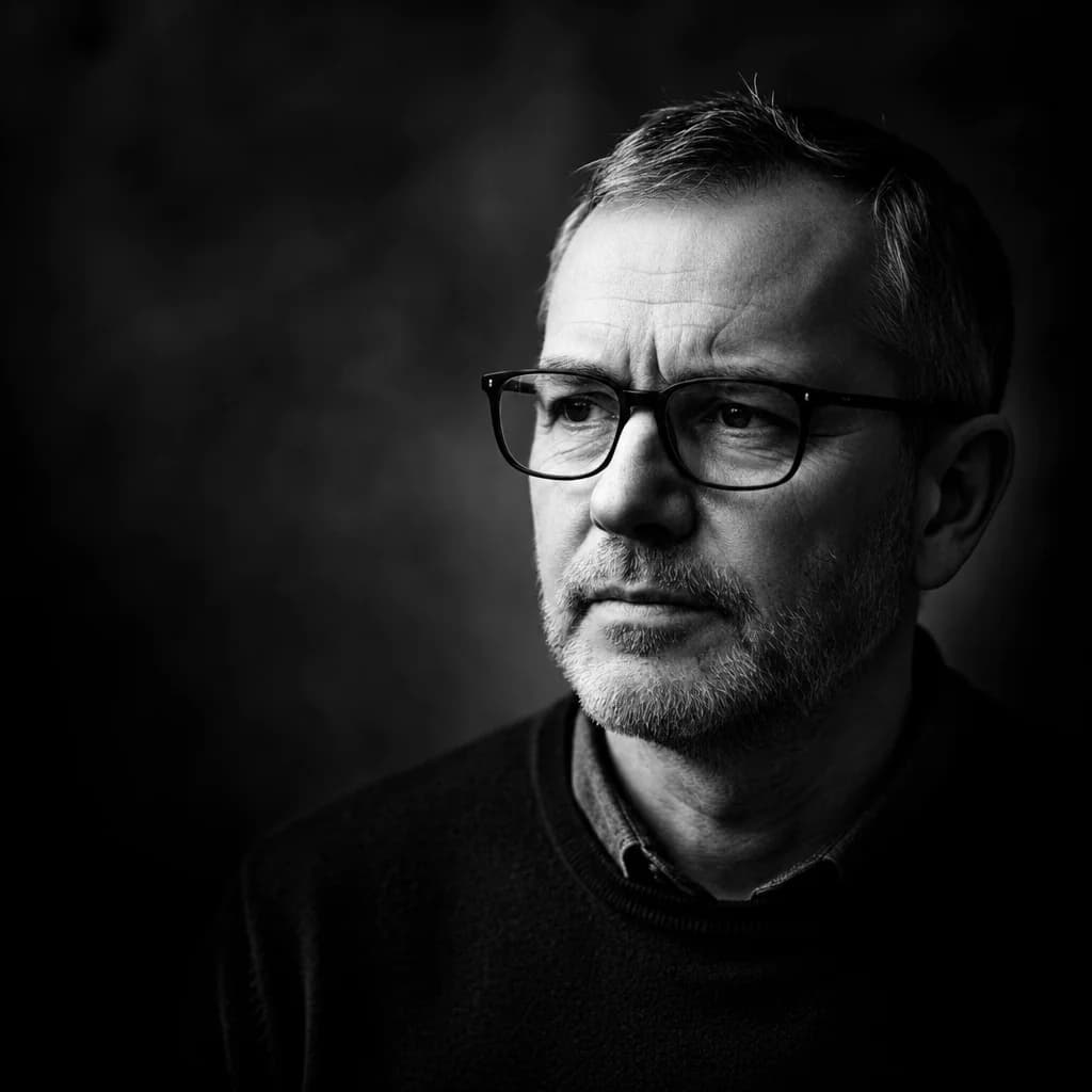 Black and White Portrait with ChatGPT