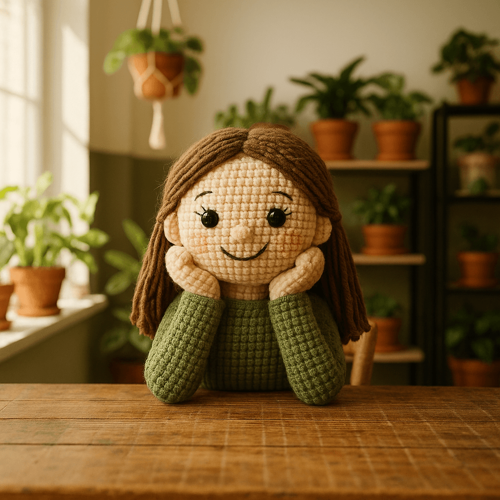 Chibi Crochet Doll with ChatGPT
