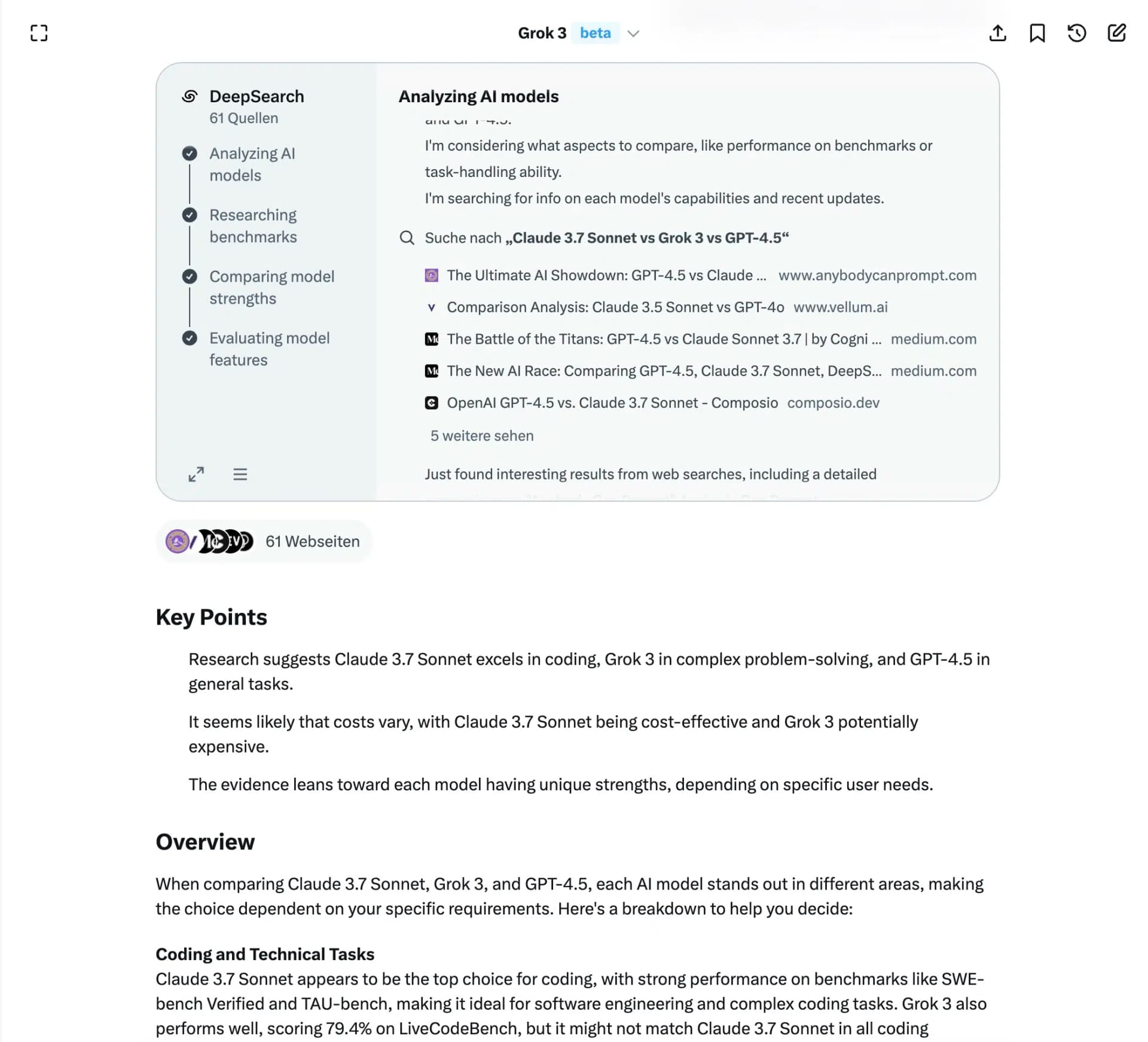 Grok 3 Deep Research