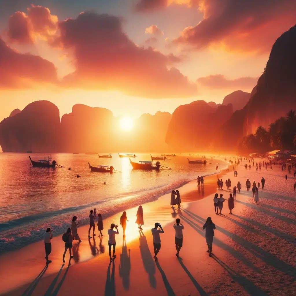 AI image with unnatural shadows