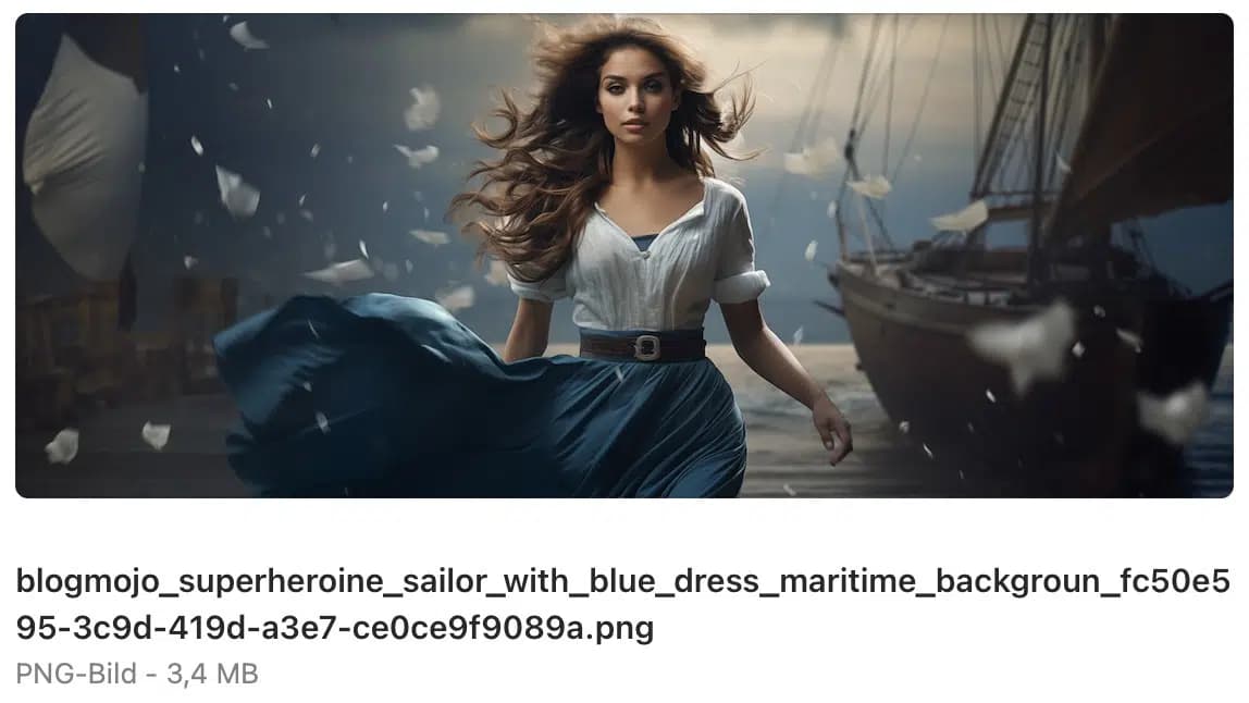 Recognizing Midjourney images by filename