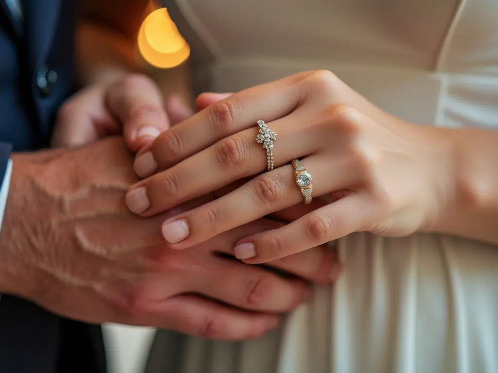 FLUX.1 Hands with Wedding Rings