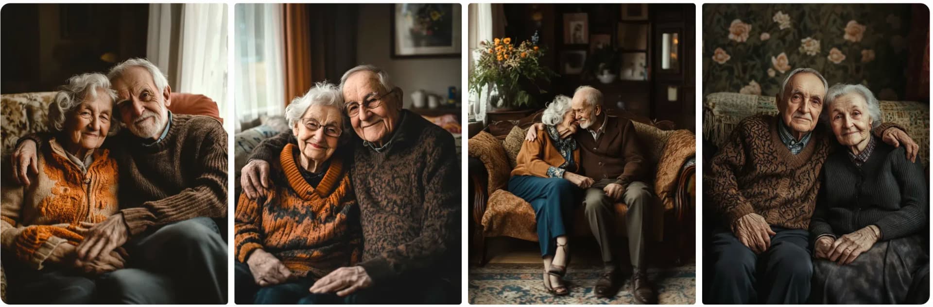 Midjourney old couple