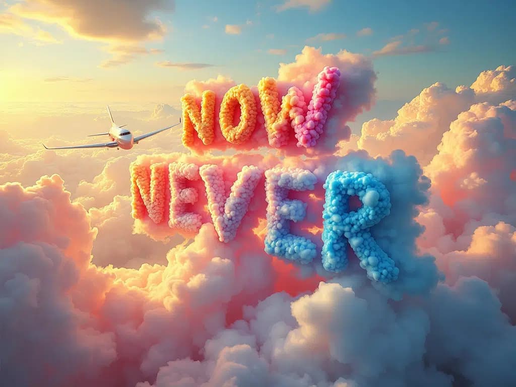 FLUX.1 Cloud Text