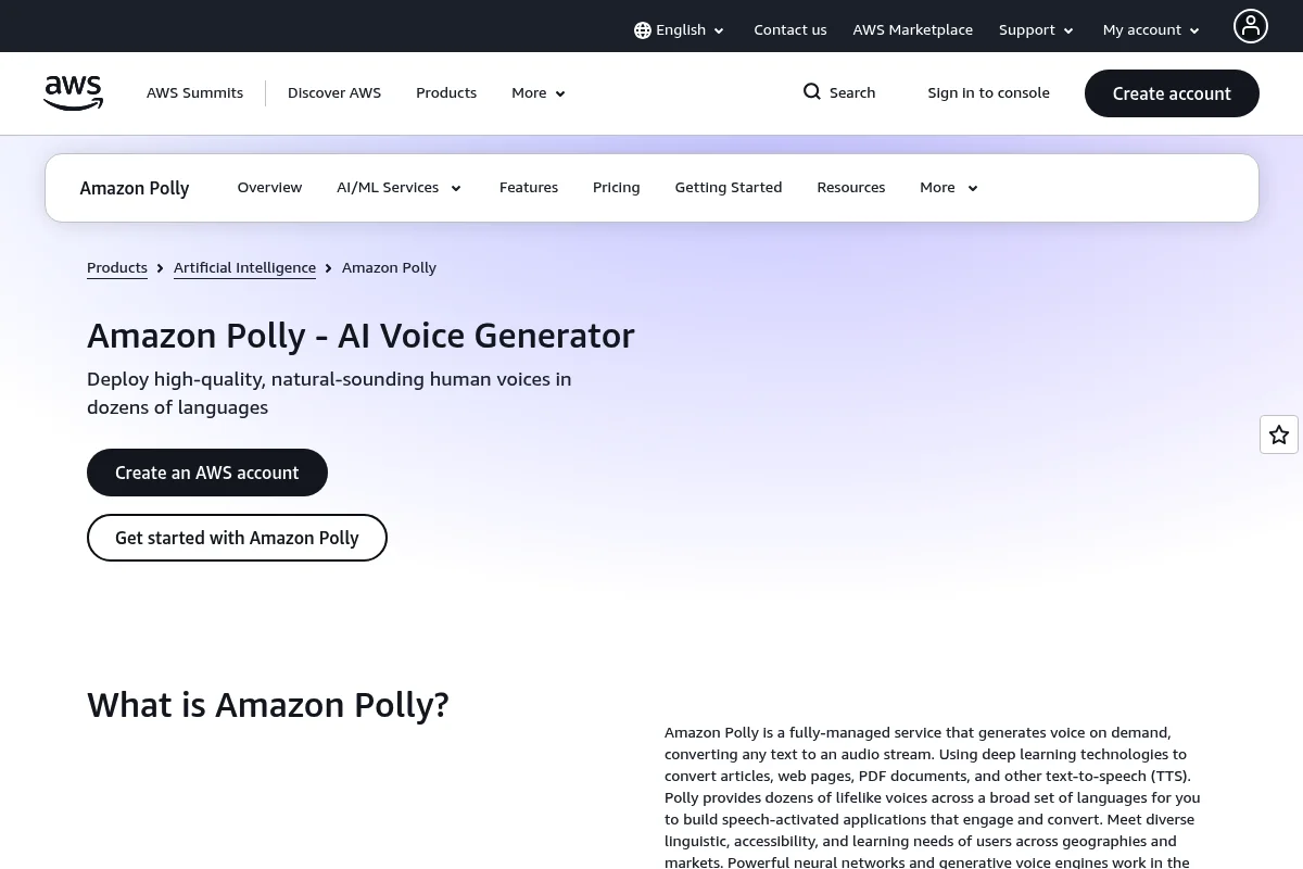 Amazon Polly