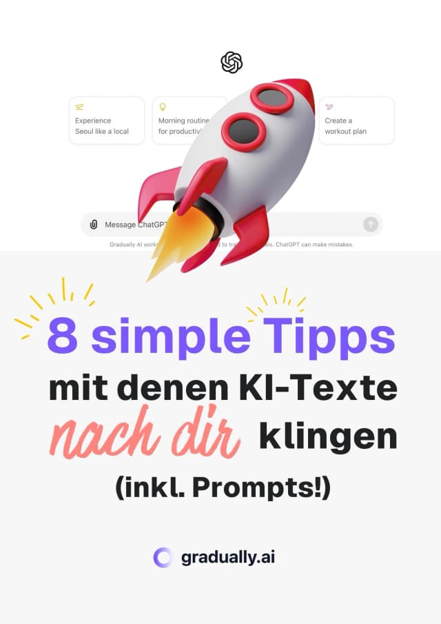 8 Tipps für menschliche KI-Texte (für 0 €)
