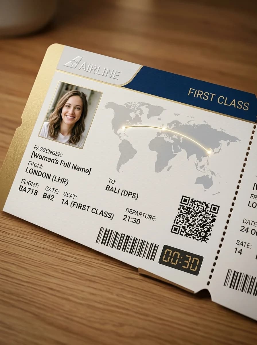 Creative Boarding Pass