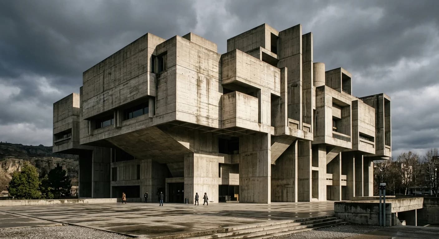 Brutalistische Architektur