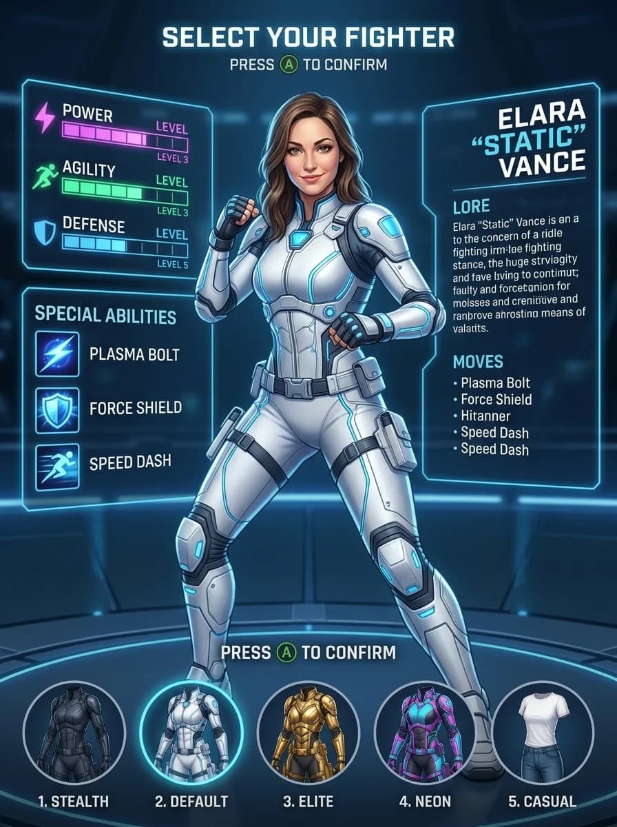 Character Select Screen