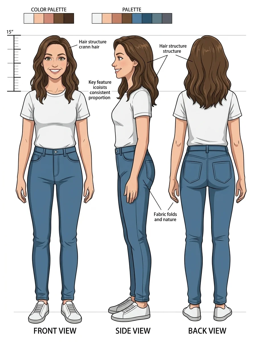 Character Model Sheet