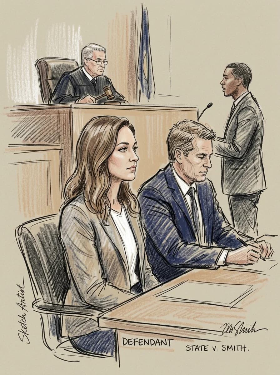 Court Sketch