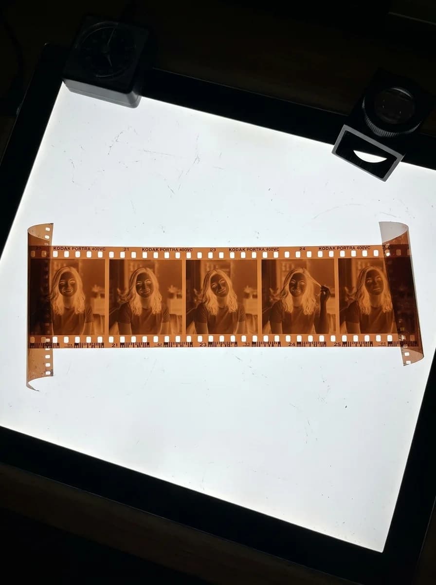 Film Negative Strip