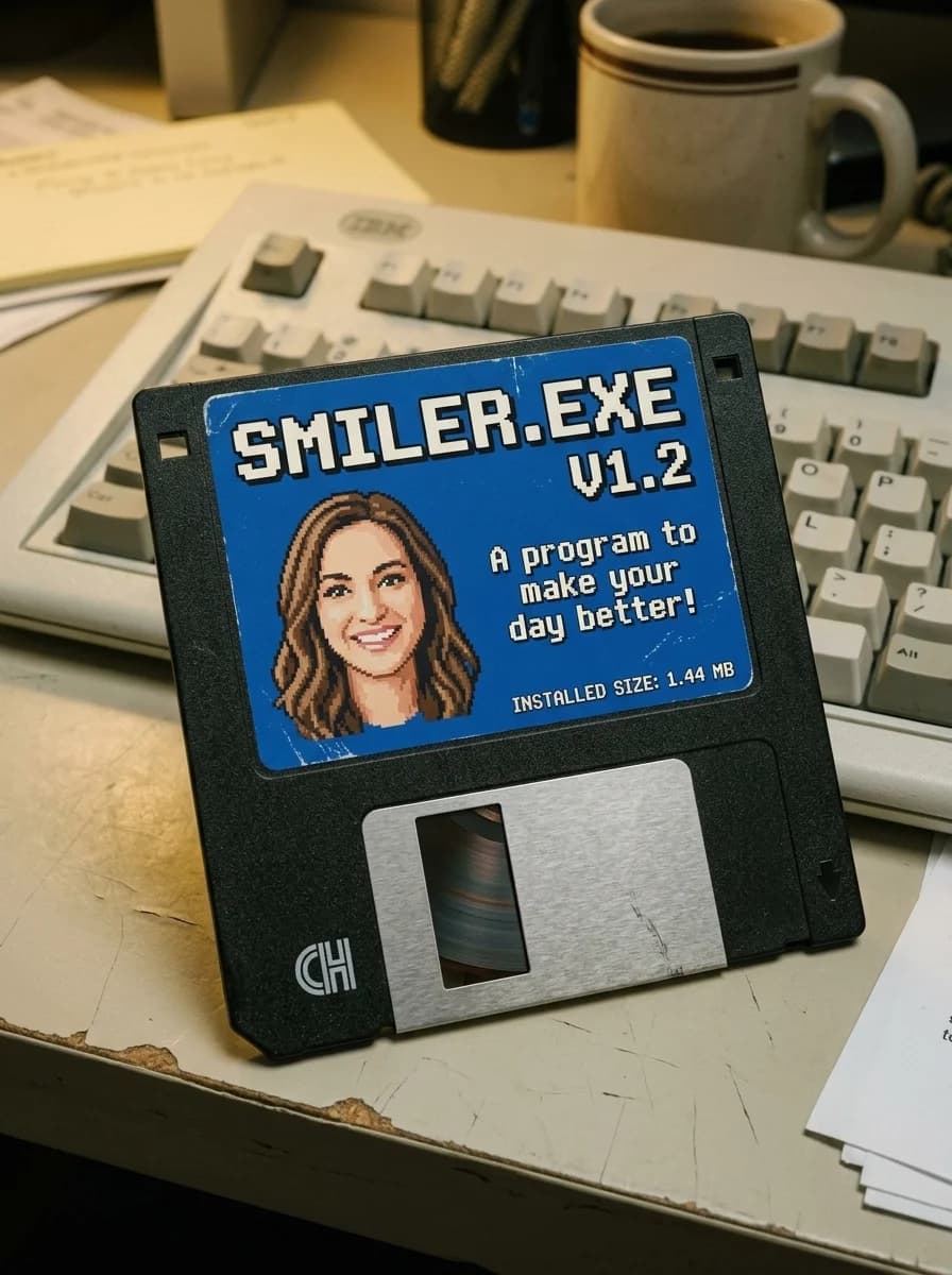 Floppy Disk Label